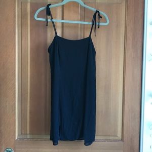 Privacy please black dress